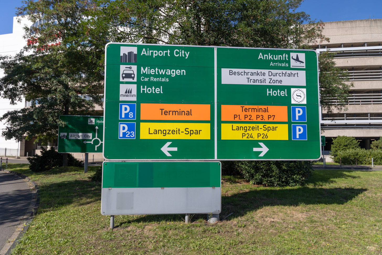 Parkeren bij luchthavens in Duitsland
