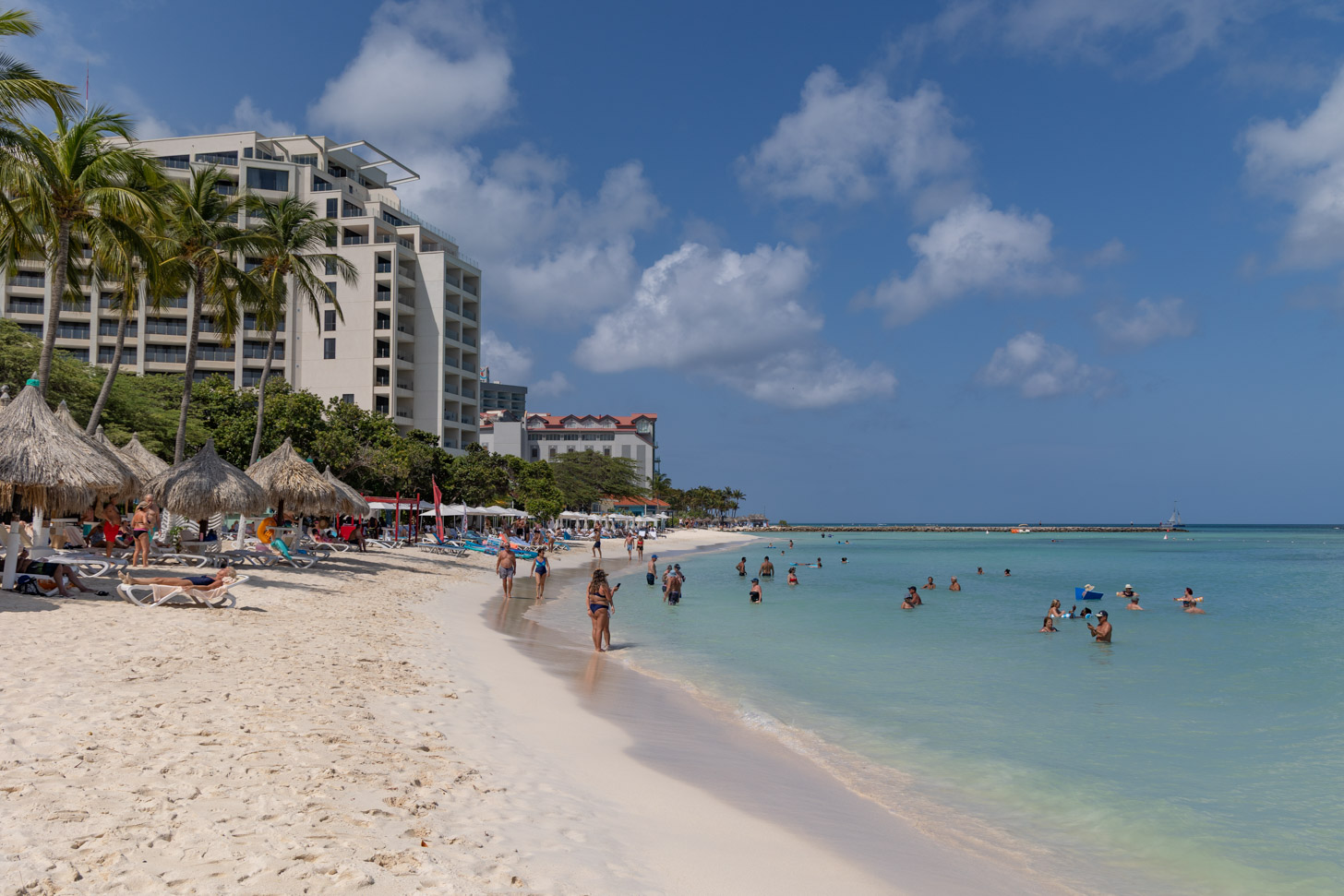winterzon op Aruba